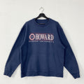 Vintage Howard University Sweatshirt Howard University Crewneck Howard Sweater Pullover Howard Bison Print Logo Blue Large Sweatshirt – Premium Graphic · Must-Have Style