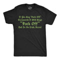 Fuck Off Backwards Same But Irish Accent St Patricks Mens Shirt Shamrock Shirt Clover Shirt Funny Shirts Funny Offensive Shirts Graphic Tee – Easygoing Wear · Perfect For Daily Wear