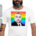 Viktor Orban39s Pride Unisex T Shirt LGBTQ Rainbow Pride Shirt Outfit for Budapest Pride Szivrvnyos Orbn Pl Graphic Tee – Bold Style · Top Pick For Any Outfit