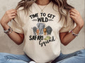 Time To Get Wild Shirt African Shirts Safari Squad Safari Tour Shirt Safari Squad Shirt Safari Birthday Trip Tee Wild Zoo Shirt Graphic Tee – Soft Feel · High-Quality Print