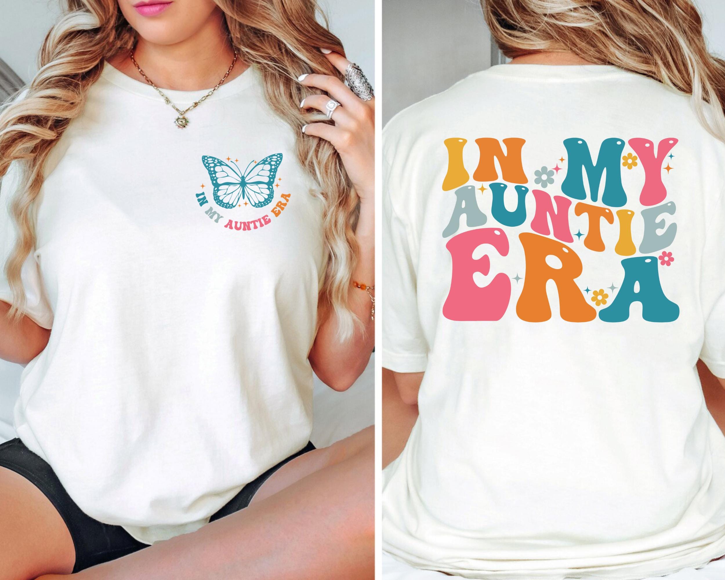 In my auntie era mothers day t shirt Graphic Tee – Premium Graphic · Must-Have Style