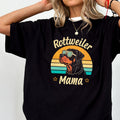 Rottweiler Mama T Shirt Retro Dog Lover Shirt Cool Dog Mom Tee Funny Pet Owner Apparel Vintage Canine Graphic Tee Gift for Dog Moms Graphic Tee – Soft Feel · Top Pick For Any Outfit