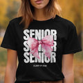 Senior Class of 2025 T Shirt Pink Bow Senior Class Shirt Graduation Gift Shirt High School Graduation Tee Class of 2025 Shirt Graphic Tee – Everyday Comfort · Perfect For Daily Wear