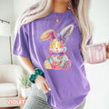Brushstroke Bunny Easter Shirt Bunny Coquette Bow T Shirt Pink Bunny Easter Shirt Retro Easter Shirt Girls Easter Shirt Graphic Tee – Soft Feel · Must-Have Style