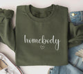 Homebody Sweatshirt Funny Couch Potato Gift Cozy Homebody Club Crewneck Lazy Day Comfy Lounge Wear Introvert Gift Sweatshirt – Easygoing Wear · Great Gift For Fans