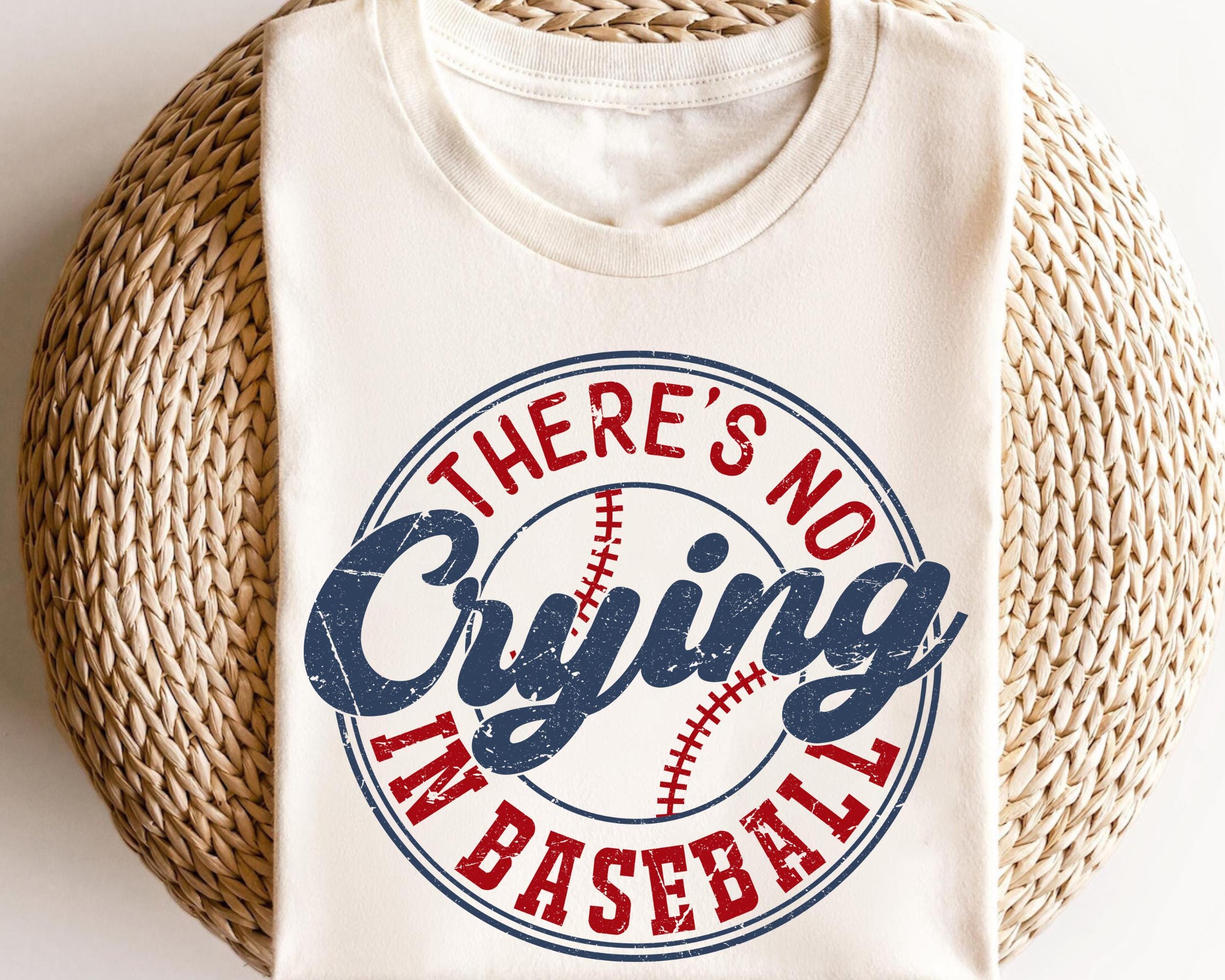 Theres No Crying in Baseball Shirt Baseball Shirt Game Day Shirt Baseball Mom Shirt Baseball Mom Gift Shirt Graphic Tee – Easygoing Wear · Top Pick For Any Outfit