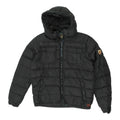Scotch Soda Puffer Jacket Vintage Mens Black Designer Padded Hooded Coat Graphic Tee – Fan Favorite · High-Quality Print