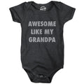 Love Grandpa Romper Funny Baby Clothes Baby Creeper Rompers For Father39s Day Cute Romper Funny Romper Awesome Like My Grandpa New Baby Graphic Tee – Feel-Good Design · Great Gift For Fans