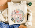 Floral GRAMMA Sweatshirt Grandma Gift for Mother39s Day Abstract Boho Flower Pullover Gift for Gramma Sweatshirt – Bold Style · High-Quality Print