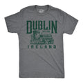 Dublin Ireland Shirt St Patricks Day Shirt Lucky Green Irish Shirt Funny Shirts Drinking Shirt Ireland Party Shirts Dublin Castle Graphic Tee – Aesthetic Look · High-Quality Print
