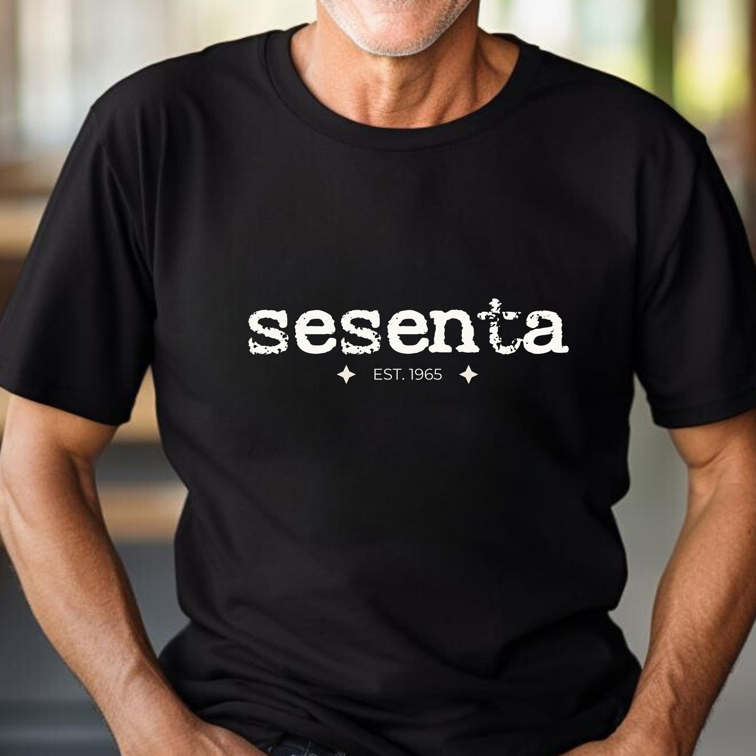 60th Birthday Tee Vintage Sesenta EST 1965 T Shirt Spanish 60th Birthday Shirt Perfect 60th Anniversary Gift Cool 60 Years Old Tee Graphic Tee – Warm & Stylish · Trending Graphic Apparel