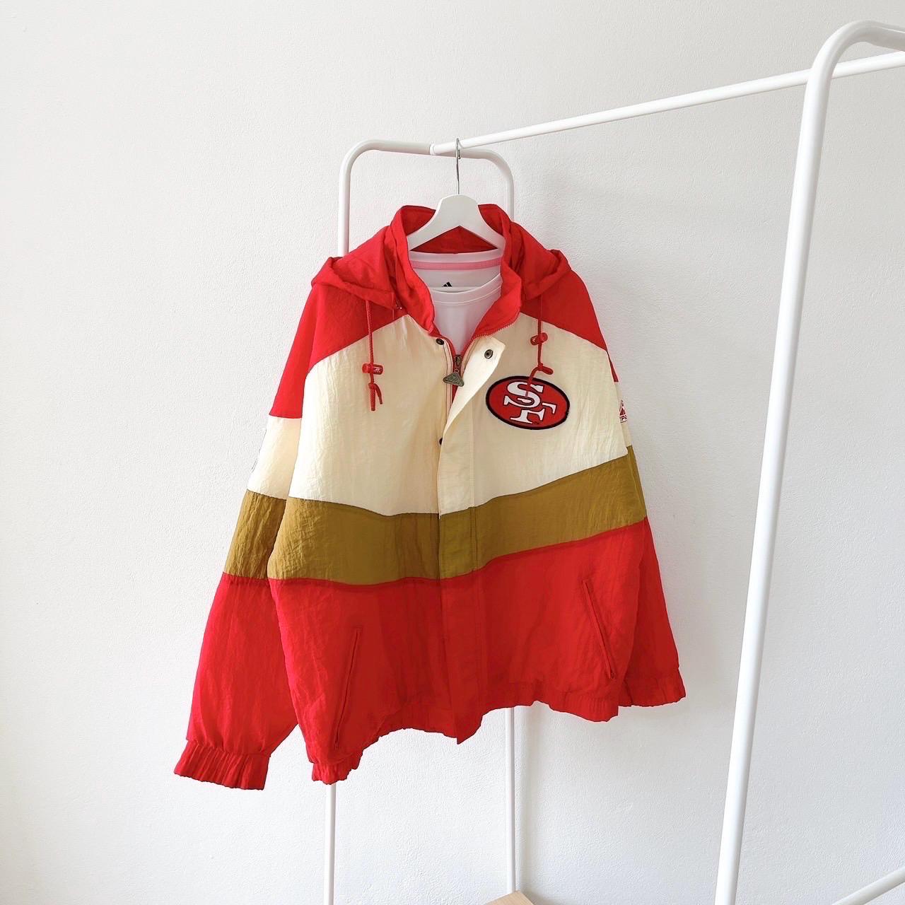 Vintage 90s San Francisco 49ers NFL Football vintage Proline X Apex one jacket L Graphic Tee – Fan Favorite · High-Quality Print