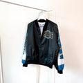 Vintage 90s San Jose Sharks NHL hockey Made in USA Chalk line black jacket M Graphic Tee – Aesthetic Look · High-Quality Print