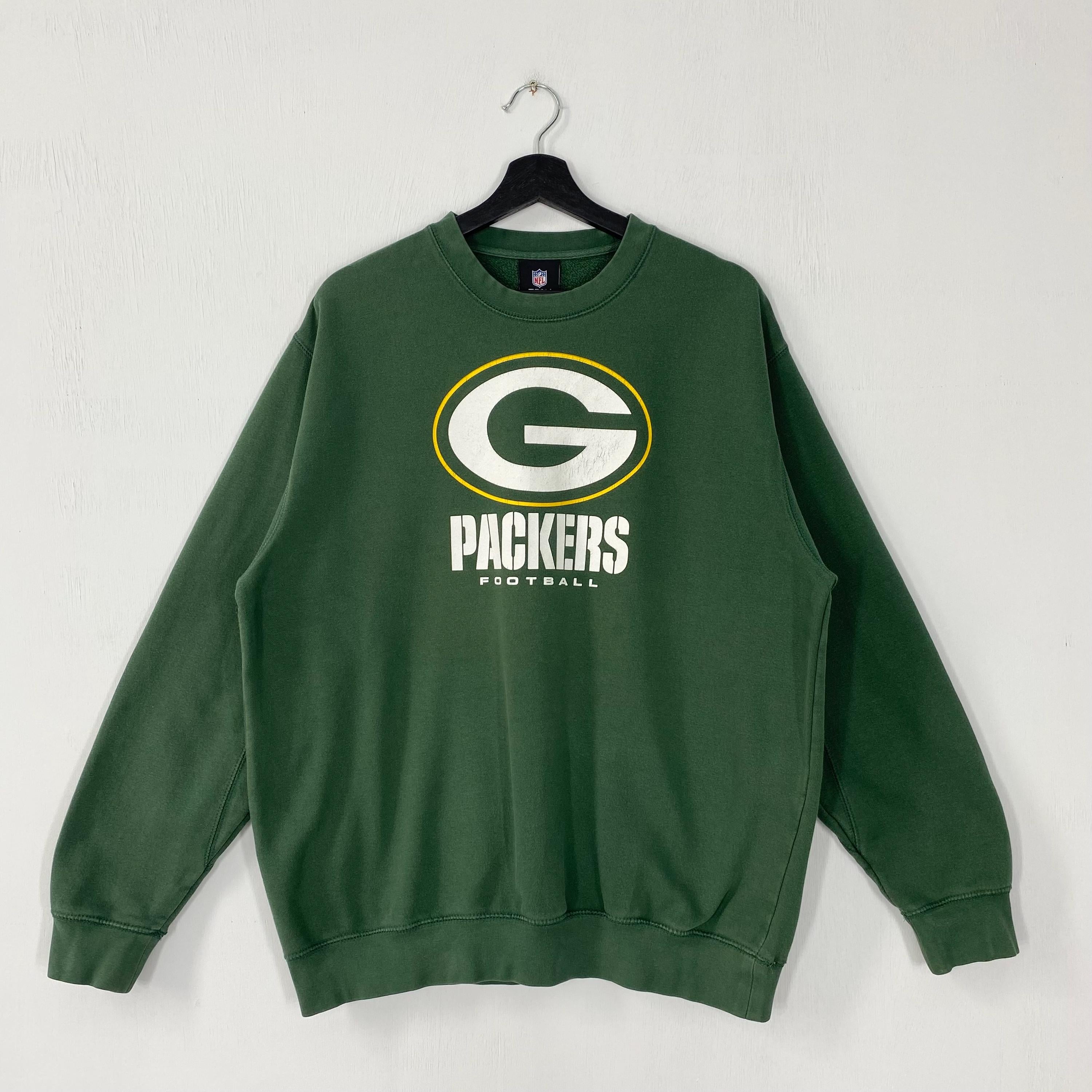 Vintage Green Bay Packers Sweatshirt Green Bay Packers Crewneck Packers Sweater Pullover Sportswear NFL Green Bay Packers Print Logo Large Sweatshirt – Easygoing Wear · Must-Have Style