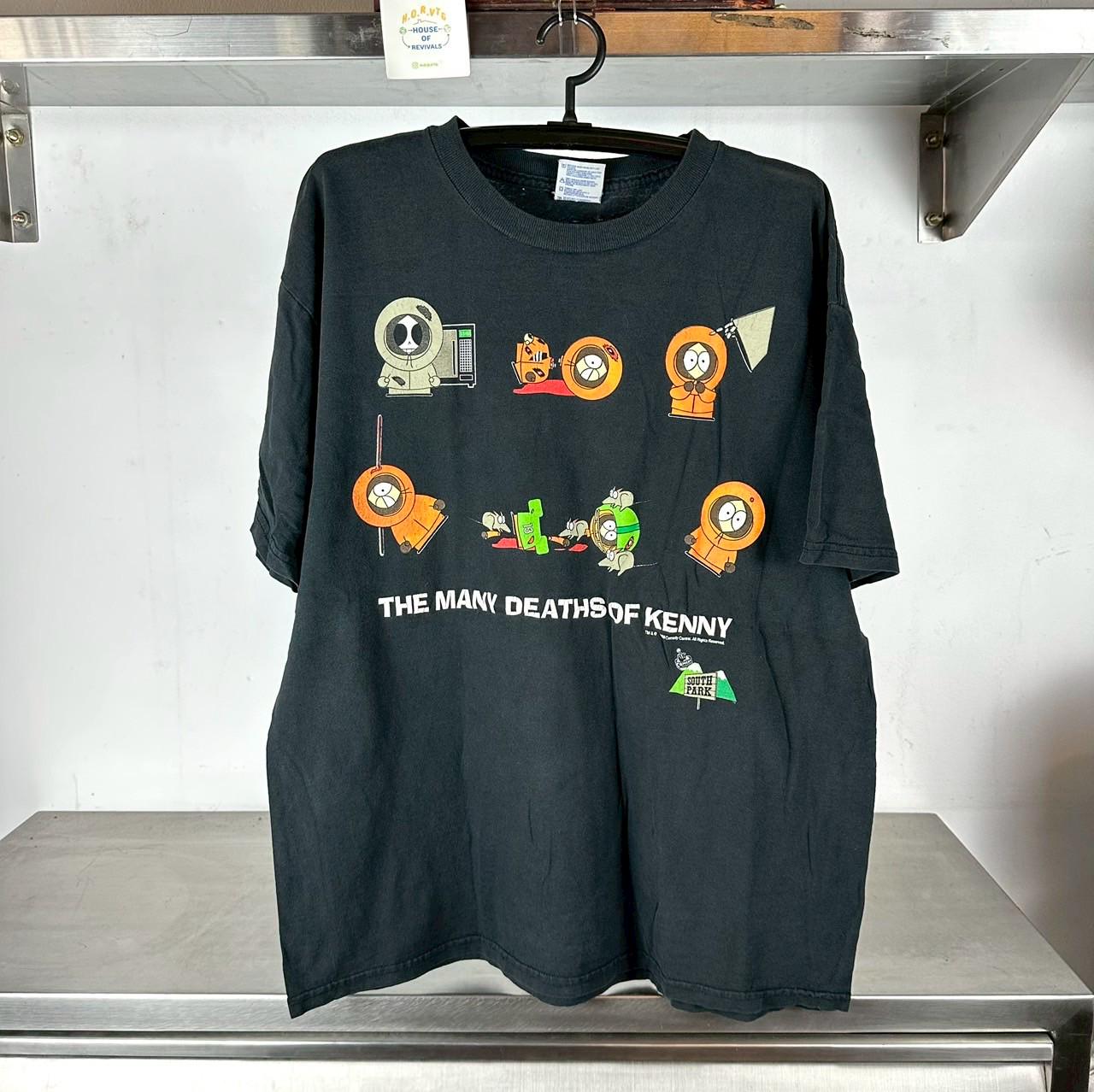 Vintage 1998 South Park The Many Deaths of Kenny Comedy Central TV Show Promo T Shirt Vintage Cartoon Tshirt Vintage South Park Tshirt Graphic Tee – Easygoing Wear · High-Quality Print