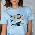 Retro Sardine Shirt Fish Illustration T Shirt Nautical Tee Sardines Shirt Summer Trendy T Shirt Sardine Lovers Fishing gift Graphic Tee – Warm & Stylish · Perfect For Daily Wear