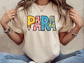 Para School Shirt Paraprofessional Shirt Paraprofessional Teacher Shirt Teacher Aide Shirt Paraprofessional Appreciation Gifts Graphic Tee – Premium Graphic · Great Gift For Fans