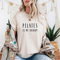 Pilates is my Therapy Shirt Pilates T Shirt Pilates T Shirt Damen Sport Shirt Yoga Shirt Pilates Geschenk Pilates Workout Graphic Tee – Fan Favorite · Perfect For Daily Wear