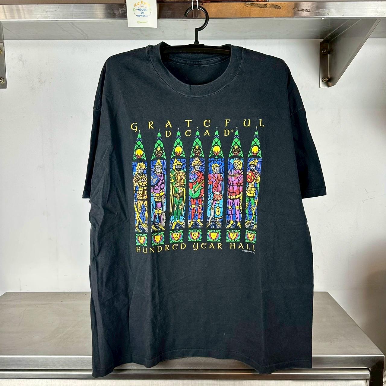 Vintage 1995 Grateful Dead Hundred Year Hall Rock Band Promo XL single stitch T shirt Vintage Grateful Dead Tshirts Graphic Tee – Premium Graphic · Perfect For Daily Wear