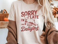 Sorry I39m Late I Was Dilly Dallying Sweatshirt Baby Lamb Sheep Hoodie Cute Sheep Shirt Funny Animal Sweater Funny Sheep T Shirt Hoodie – Everyday Comfort · Great Gift For Fans