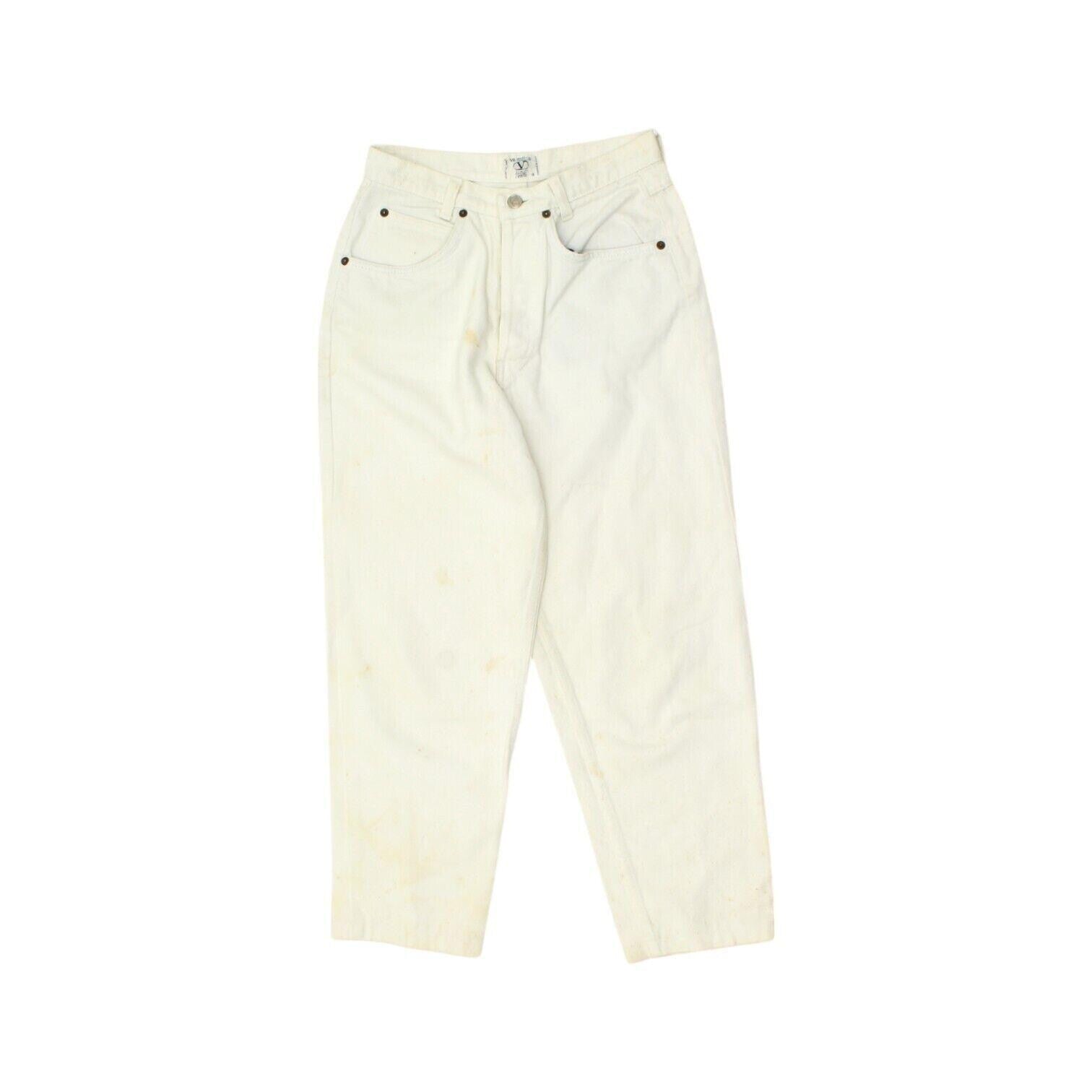Valentino Junior White Jeans Kids High Rise Boys Girls Casual Designer Denim Graphic Tee – Easygoing Wear · Must-Have Style