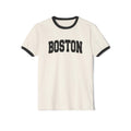 Boston Massachusetts Cotton Ringer Graphic Tee Unisex Boston T Shirt Vintage Style Tee Men39sWomen39s Tee Collegiate Style Graphic Tee – Feel-Good Design · Great Gift For Fans