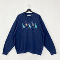 Vintage Golf Sweatshirt Legends Golf Crewneck Golf Sports Sweater Pullover Harvey Penick Golf Club Golf Art Print Logo Blue Large Sweatshirt – Aesthetic Look · Trending Graphic Apparel