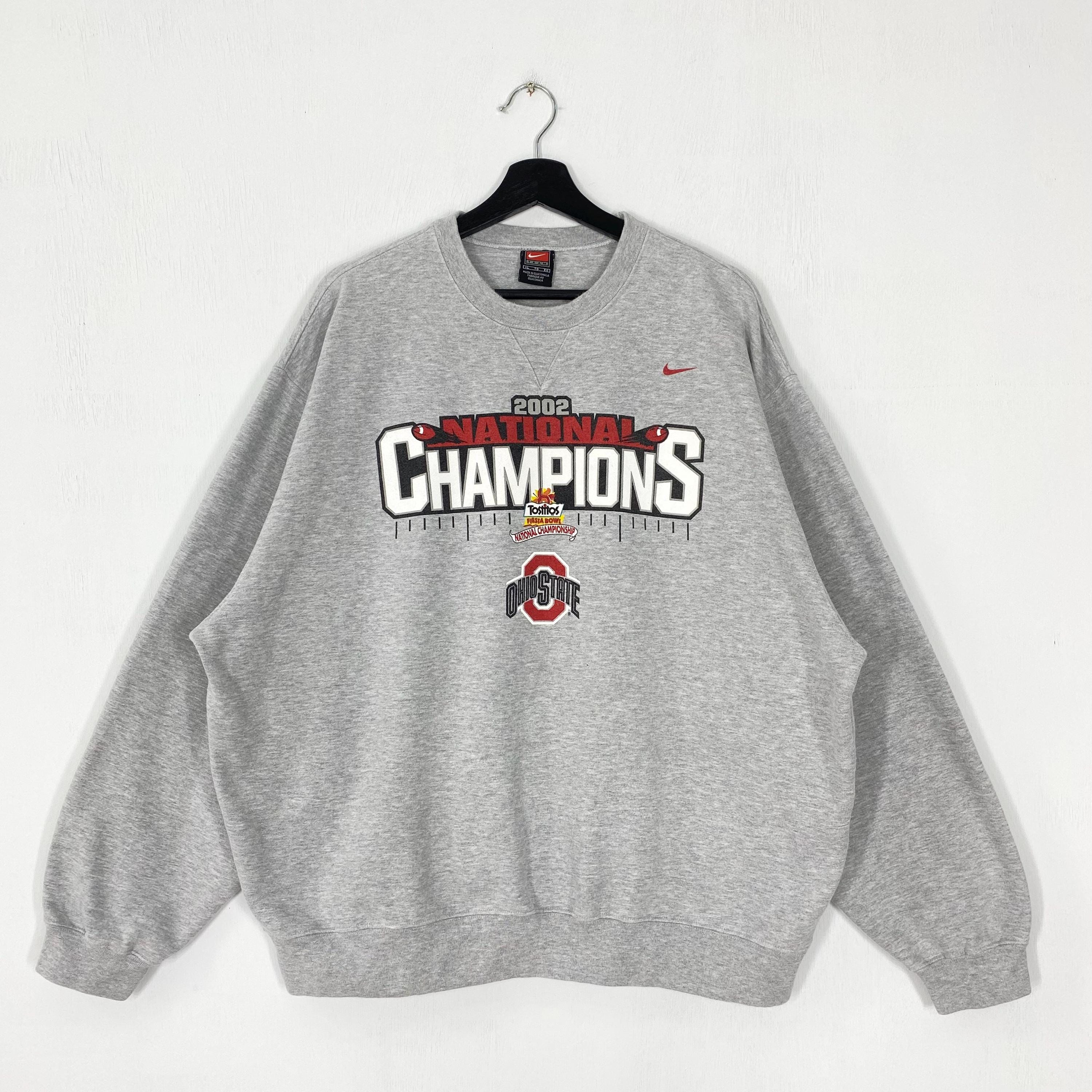 Vintage Ohio State University Sweatshirt Ohio State Crewneck Ohio State Sweater Pullover Ohio State Buckeyes Print Logo Grey XLarge Sweatshirt – Warm & Stylish · Must-Have Style