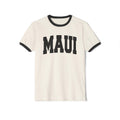 Maui Hawaii Cotton Ringer Graphic Tee Unisex Maui T Shirt Vintage Style Tee Men39sWomen39s Tee Collegiate Style Graphic Tee – Soft Feel · Must-Have Style