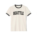 Seattle Washington Cotton Ringer Graphic Tee Unisex Seattle T Shirt Vintage Style Tee Men39sWomen39s Tee Collegiate Style Graphic Tee – Easygoing Wear · Perfect For Daily Wear