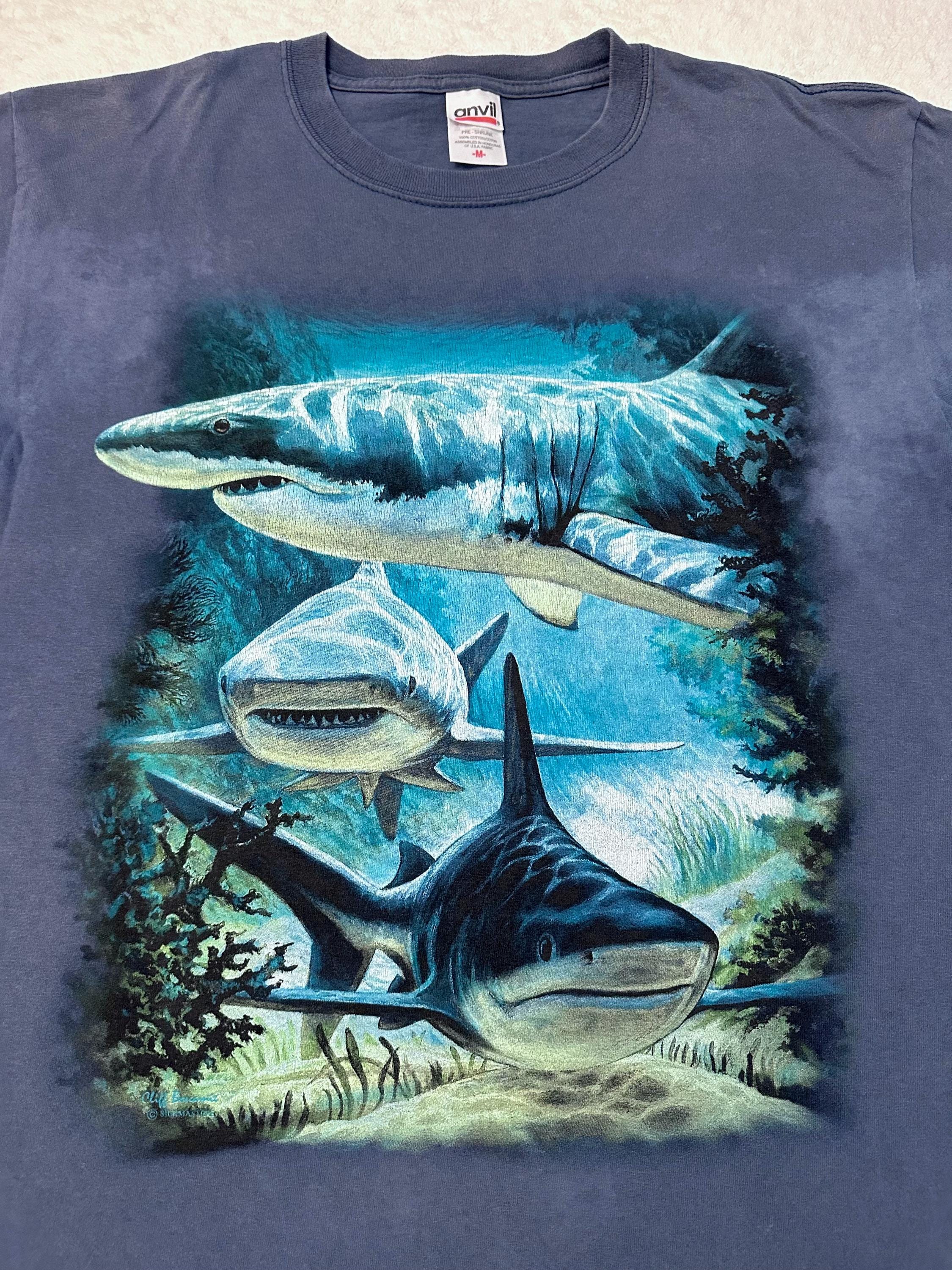 Vintage 2000s Y2K Aquarium Of The Pacific Long Beach Ocean Sharks T Shirt M L Graphic Tee – Bold Style · Trending Graphic Apparel
