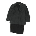 Gianni Versace Suit Set Vintage Womens Black Blazer Dress 2 Piece Designer Graphic Tee – Soft Feel · High-Quality Print