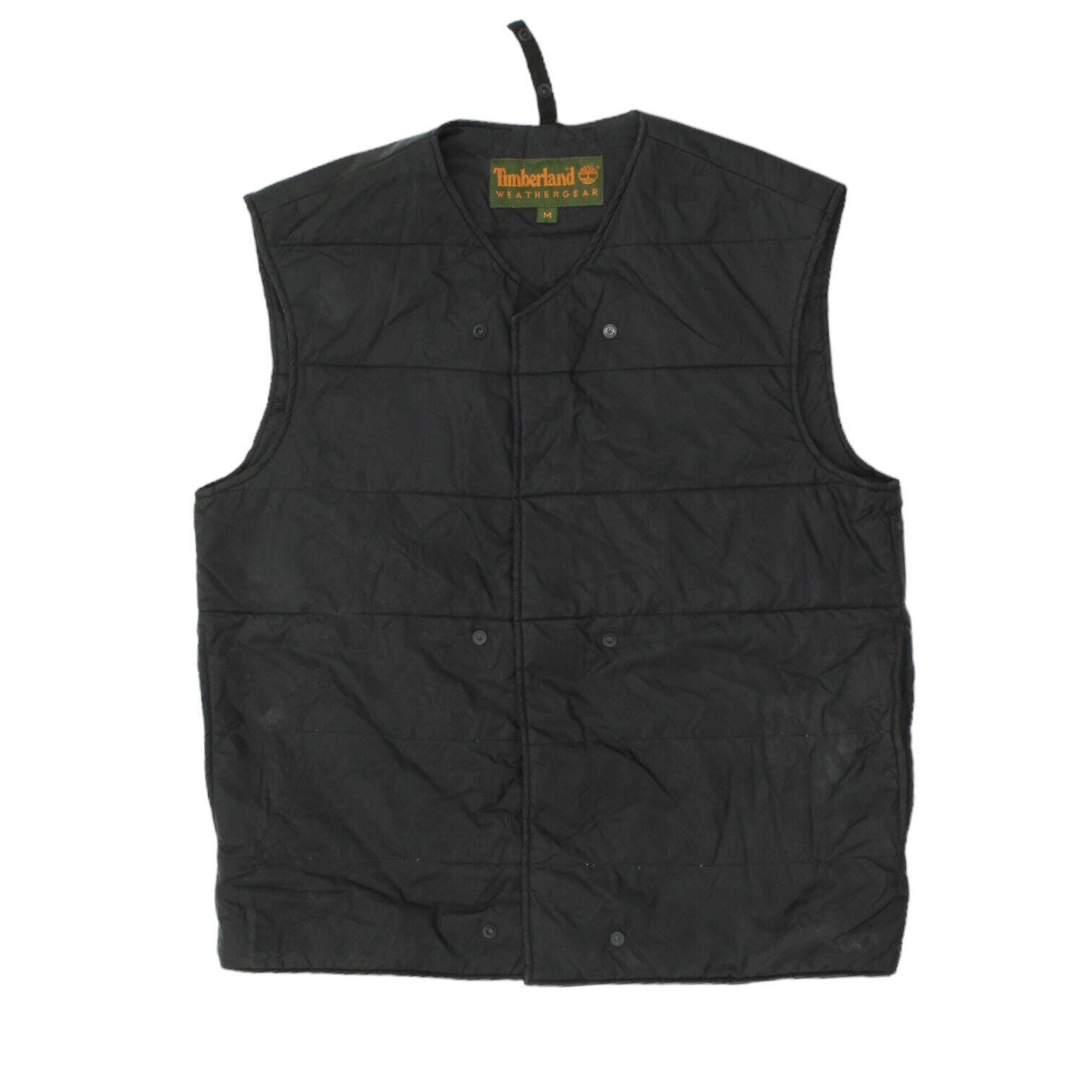 Timberland Weathergear Jacket Lining Vintage Mens Black Padded Designer Gilet Graphic Tee – Feel-Good Design · High-Quality Print