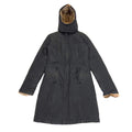 Woolrich Womens Boulder Coat Vintage Designer Black Long Fur Padded Hooded Graphic Tee – Cozy Vibes · Perfect For Daily Wear