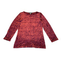 Roccobarocco Red Velvet Top Vintage Womens Long Sleeve High End Designer VTG Graphic Tee – Bold Style · Great Gift For Fans
