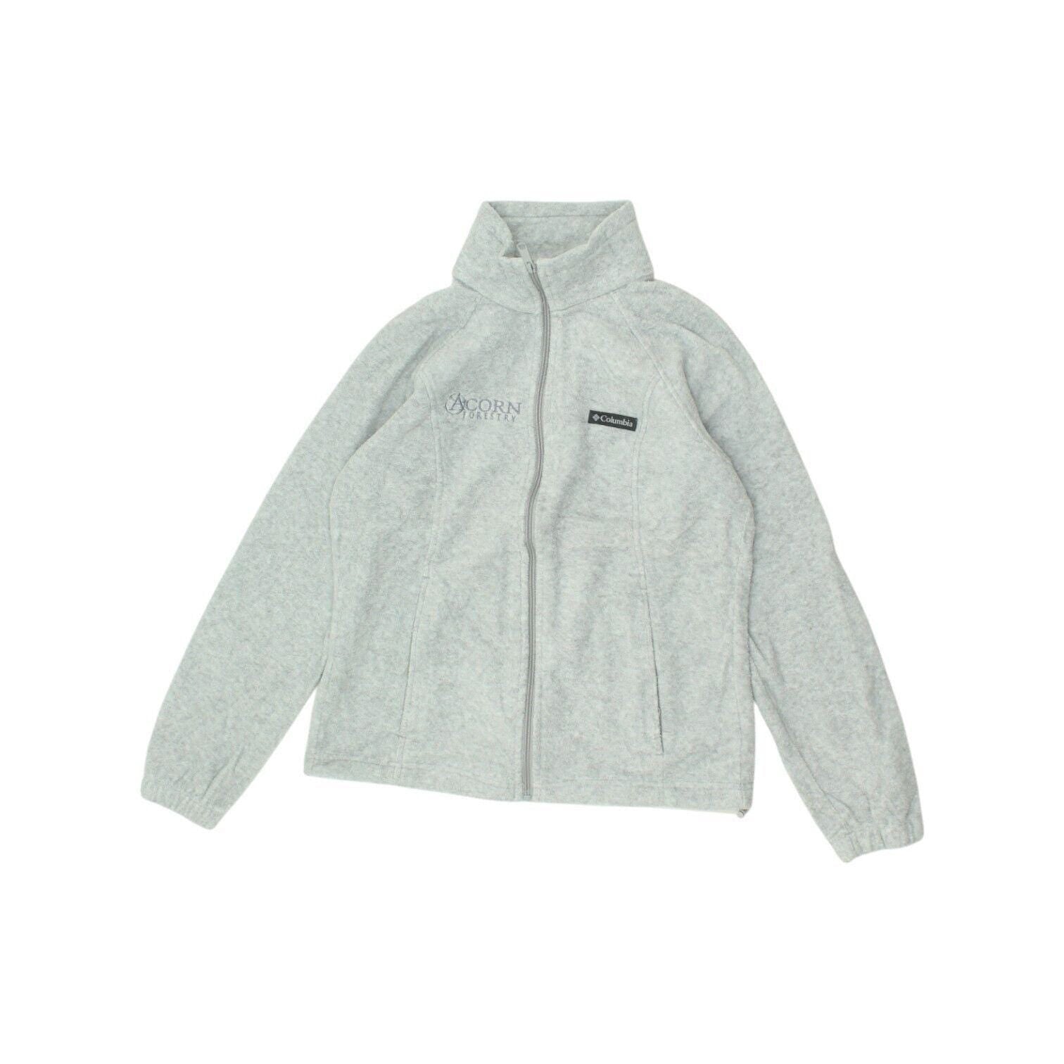 Columbia Grey Fleece Jacket Womens Designer Full Zip Outdoors Workwear Uniform Graphic Tee – Aesthetic Look · Must-Have Style