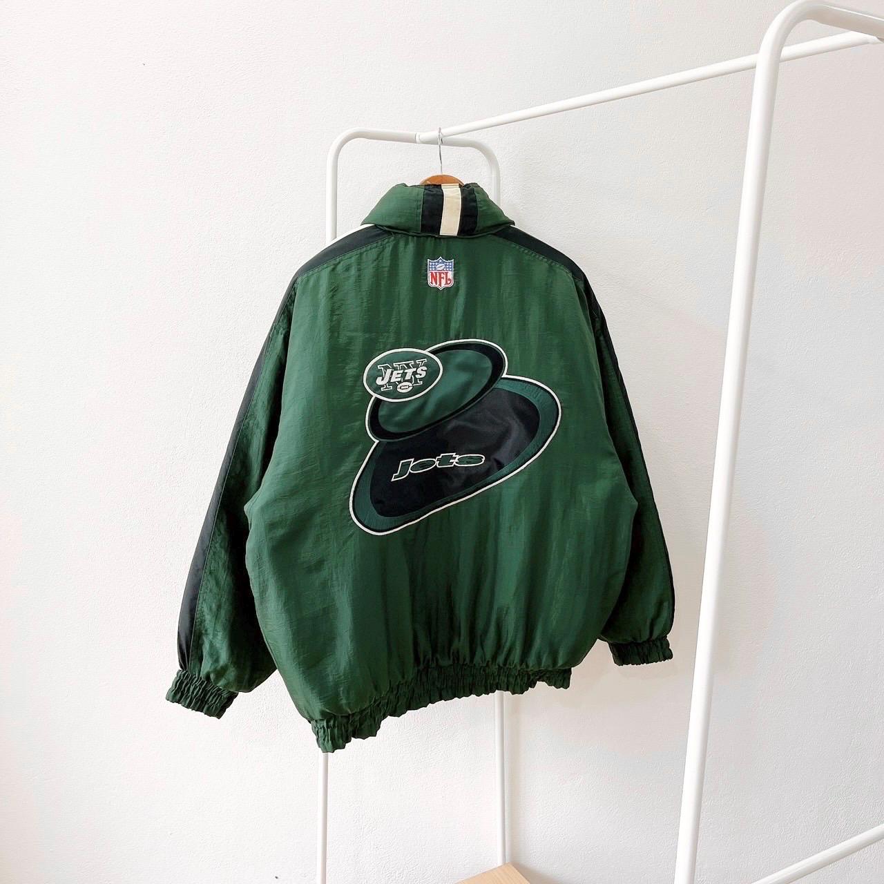 Vintage 90s New York Jets football vintage Logo athletic green jacket L Graphic Tee – Everyday Comfort · High-Quality Print