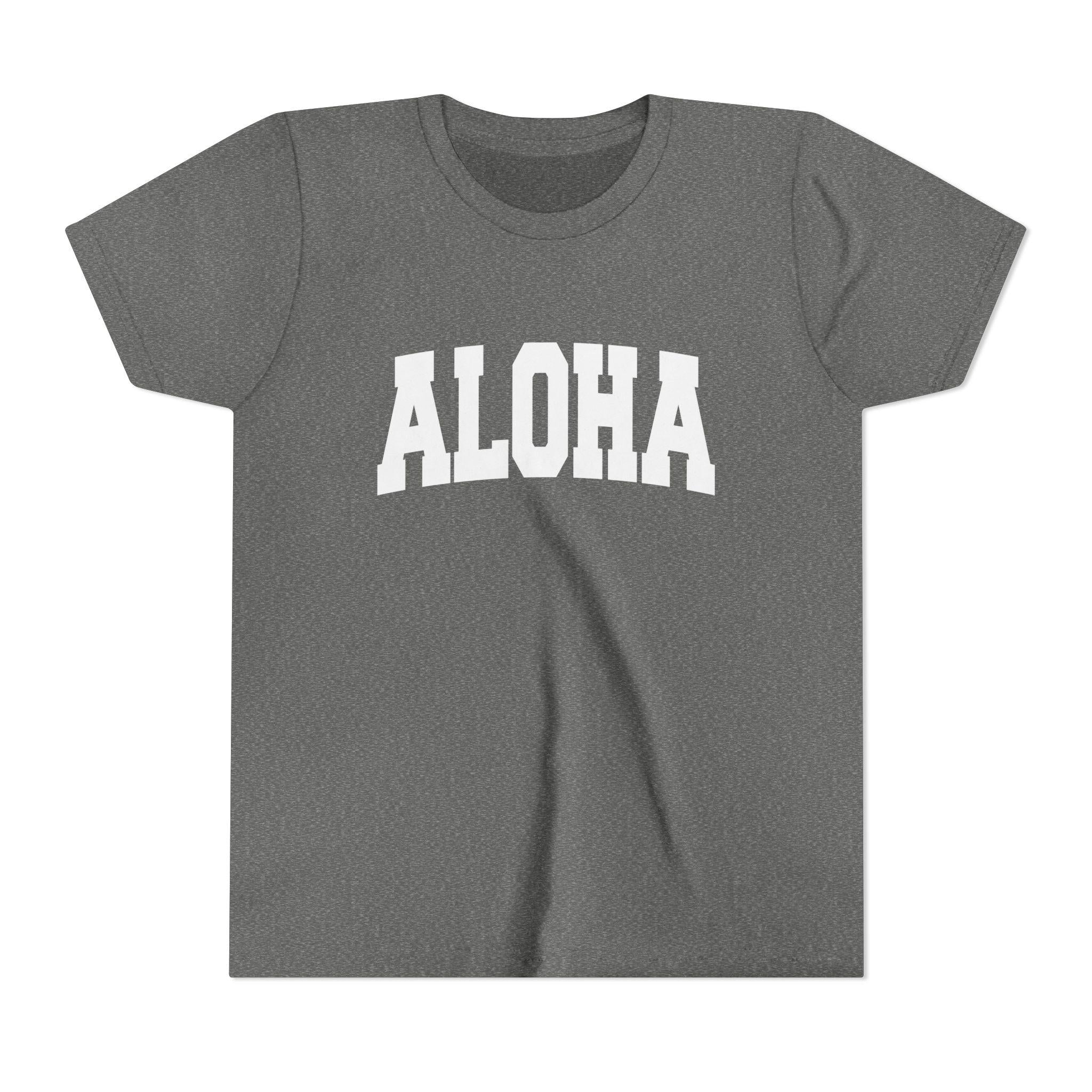 Aloha Youth Graphic Tee Kids T Shirt Graphic Tee – Warm & Stylish · High-Quality Print