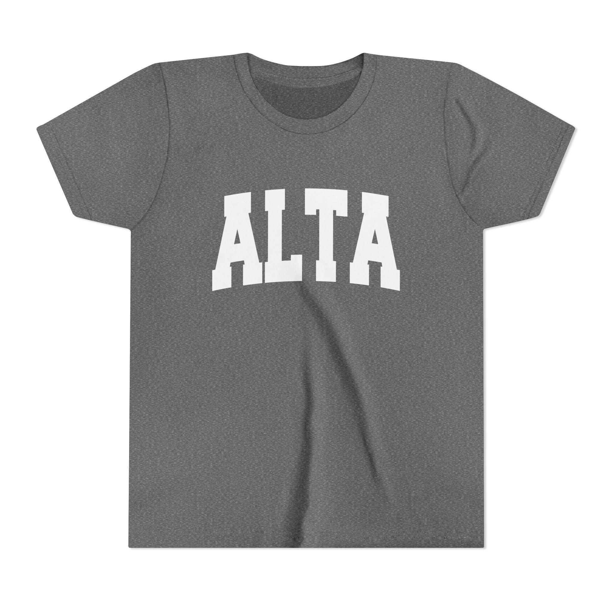 Alta Utah Youth Graphic Tee Kids Alta T Shirt Graphic Tee – Everyday Comfort · Must-Have Style