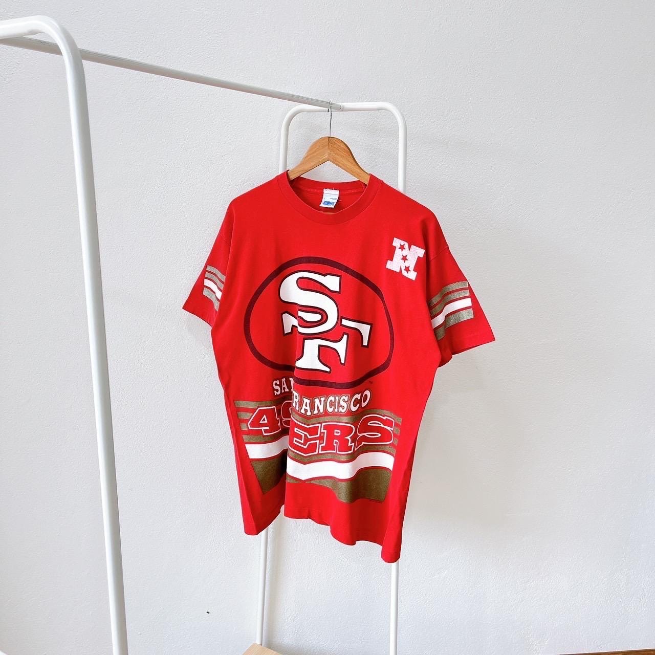 Vintage 90s San Francisco 49ers football Made in USA vintage Salem red t shirt L Graphic Tee – Everyday Comfort · Top Pick For Any Outfit