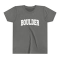 Boulder Colorado Youth Graphic Tee Kids Boulder T Shirt Graphic Tee – Warm & Stylish · Perfect For Daily Wear