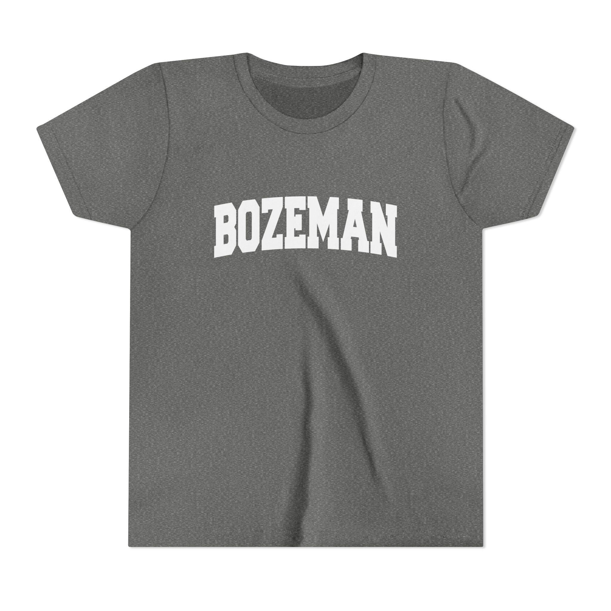 Bozeman Montana Youth Graphic Tee Kids Bozeman T Shirt Graphic Tee – Feel-Good Design · Great Gift For Fans