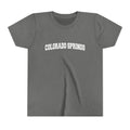 Colorado Springs Colorado Youth Graphic Tee Kids Colorado Springs T Shirt Graphic Tee – Bold Style · Perfect For Daily Wear