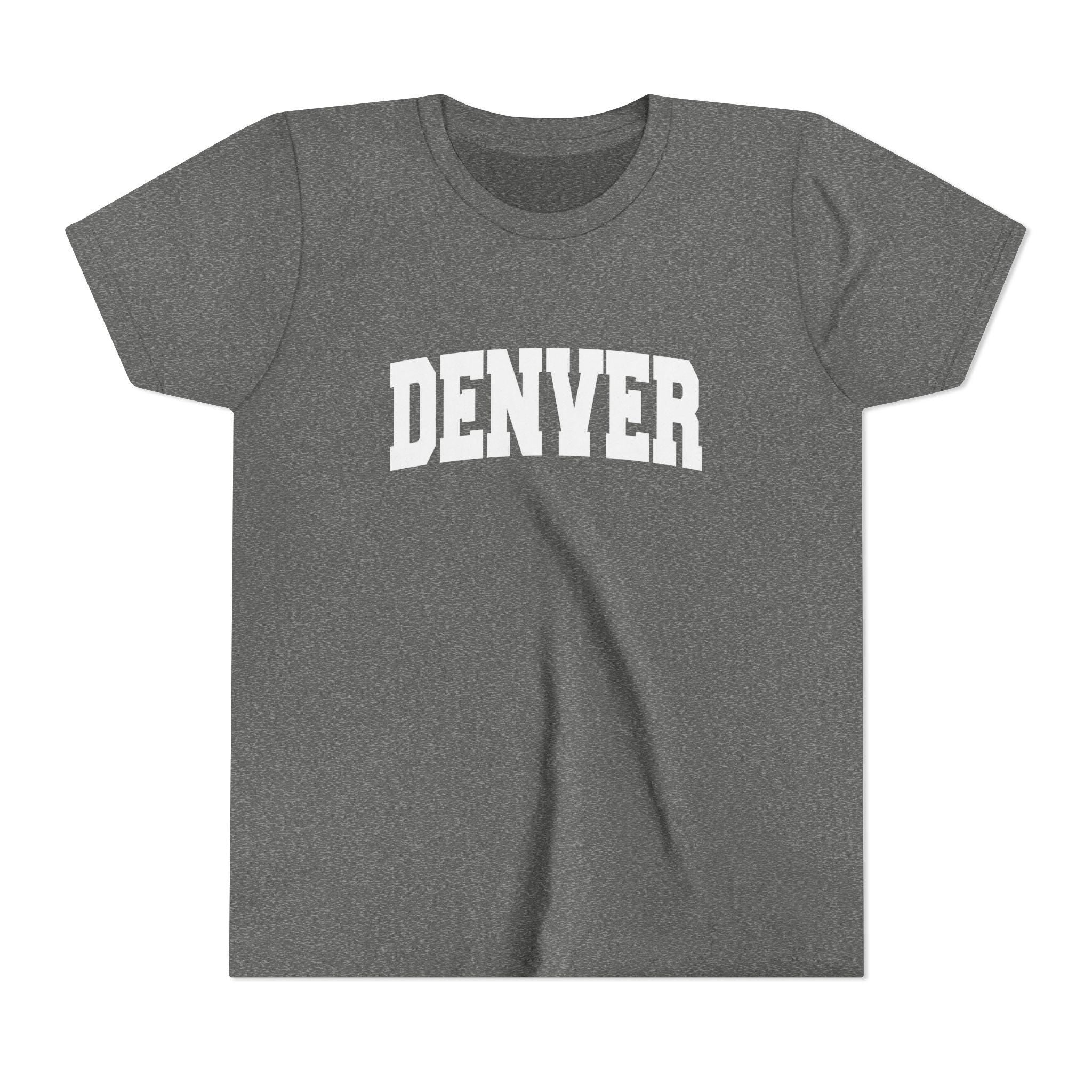 Denver Colorado Youth Graphic Tee Kids Denver T Shirt Graphic Tee – Everyday Comfort · Top Pick For Any Outfit