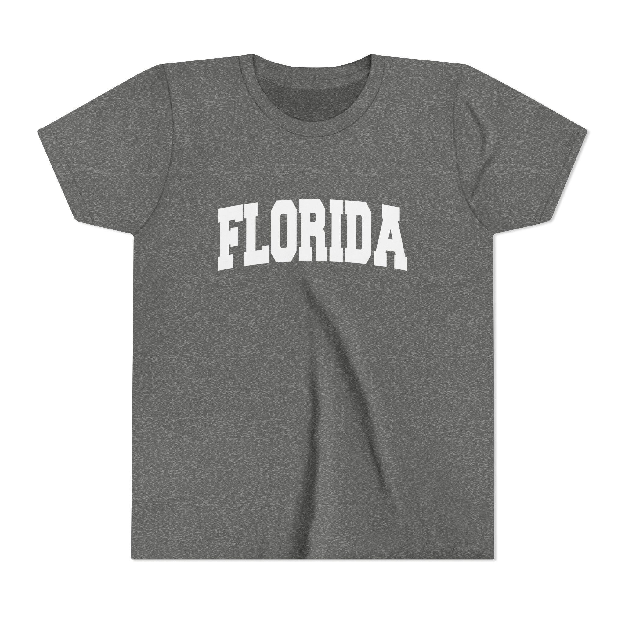 Florida Youth Graphic Tee Kids T Shirt Graphic Tee – Soft Feel · Great Gift For Fans
