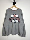 Vintage 90s NFL Tennessee Titans AFC Champions Grey Crewneck Size XL Graphic Tee – Easygoing Wear · High-Quality Print