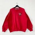 Vintage 90s University Wisconsin Sweatshirt Wisconsin Crewneck Wisconsin Sweater Pullover Wisconsin Badgers Embroidered Logo Red Large Sweatshirt – Warm & Stylish · Trending Graphic Apparel