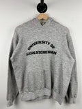 Vintage 60s Gym Master University Of Saskatchewan Grey Hoodie Size L Hoodie – Aesthetic Look · Must-Have Style