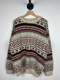 Vintage 90s RR Multi Colour Pattern Knit Sweater Size XL Graphic Tee – Easygoing Wear · Must-Have Style
