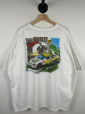 Vintage Nascar Chase Dale Jarrett Arnold Palmer White Tee Size XXL Graphic Tee – Premium Graphic · High-Quality Print
